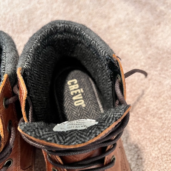 Chestnut Crevo boots size 9 men's. - Picture 9 of 13